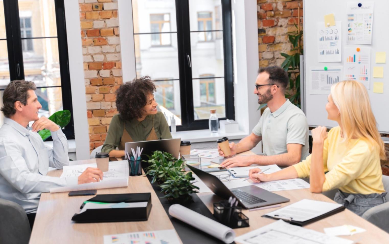 Organized workspace showing financial planning tools and resources being actively used